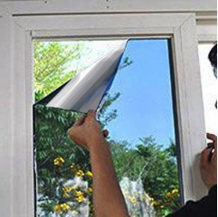 sun-resistant mirror foil static narrow format 50 cm / 90 cm
